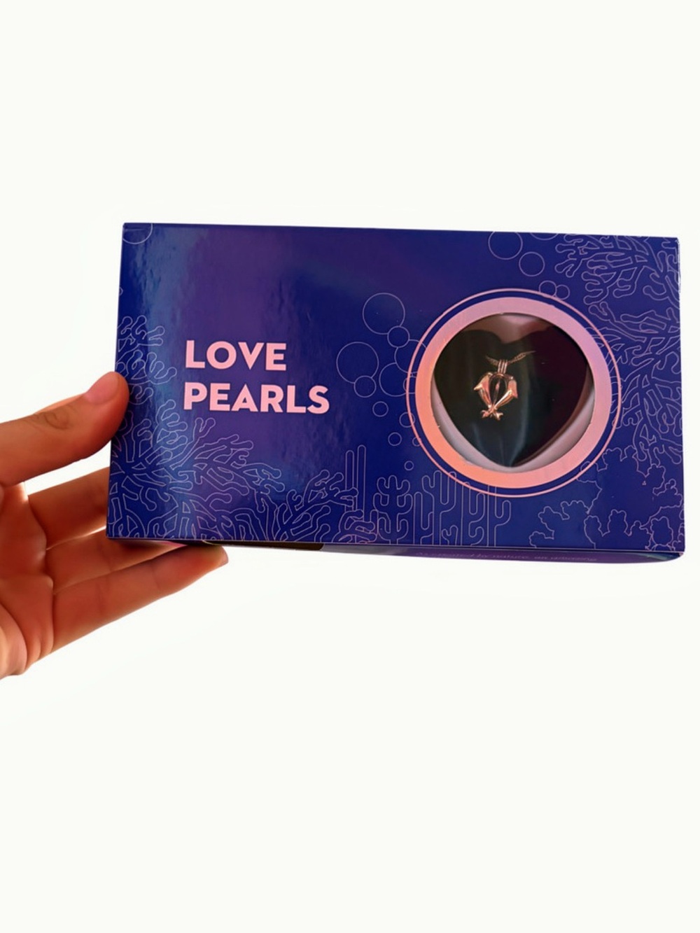 Love Pearls Jewelry Box with Heart Pendant
